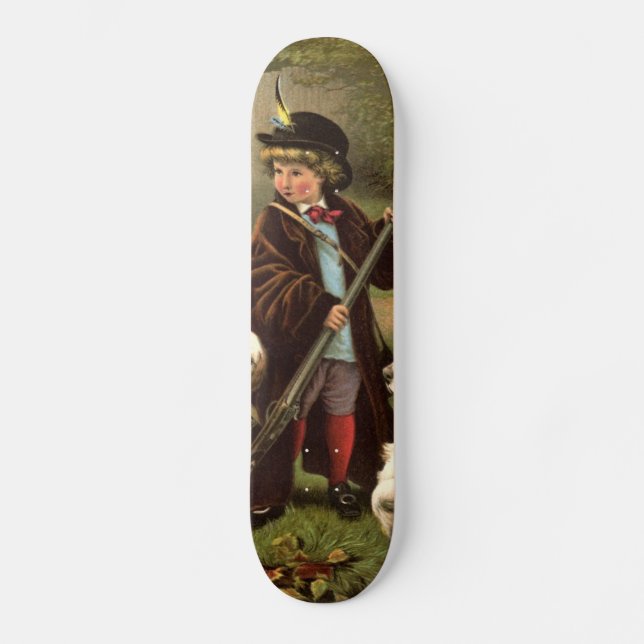 Skateboard Patinage d'art vintage (Recto)