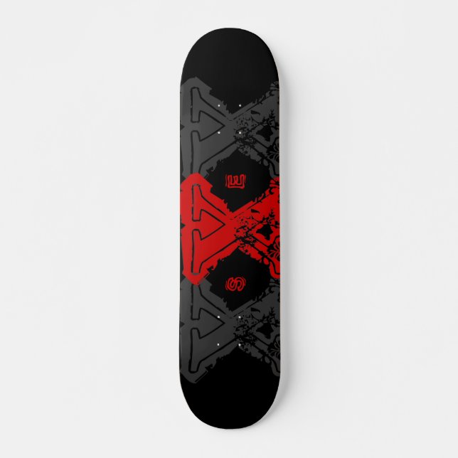 Skateboard Patinage de bord droit sXe (Devant)