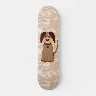 Skateboard Patinage de chiens Brown