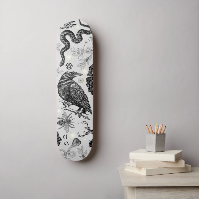 Skateboard Patinage de collection d'esquisses (Art mural)