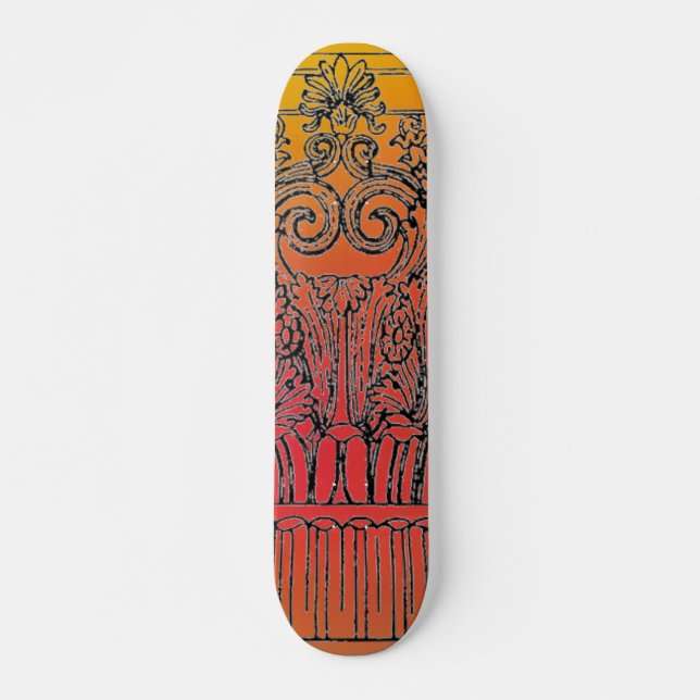 Skateboard Patinage de colonne grecque (Devant)