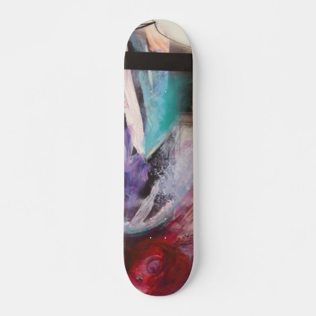 Skateboard Patinage de couleurs (Devant)