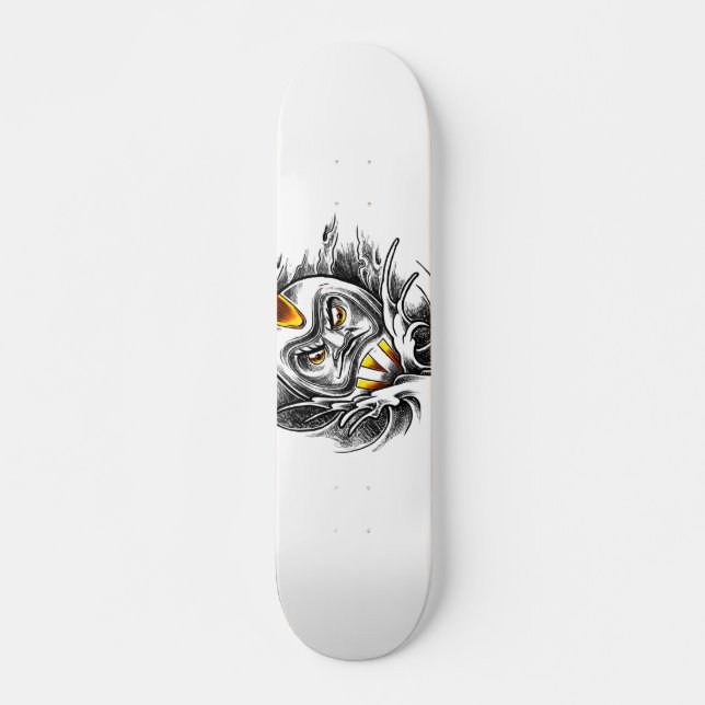 Skateboard Patinage de Daruma (Devant)