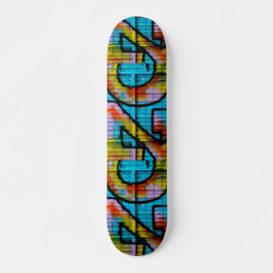 Skateboard Patinage de graffitis.