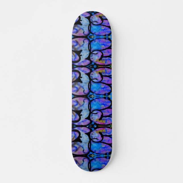Skateboard Patinage de graffitis. (Devant)