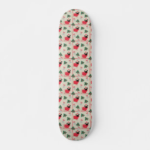 Skateboard Patinage de Noël Puggy