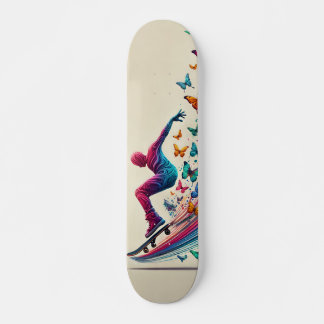 Skateboard Patinage de piste papillon