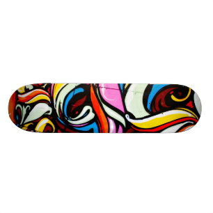 Skateboard Patinage de style graffiti