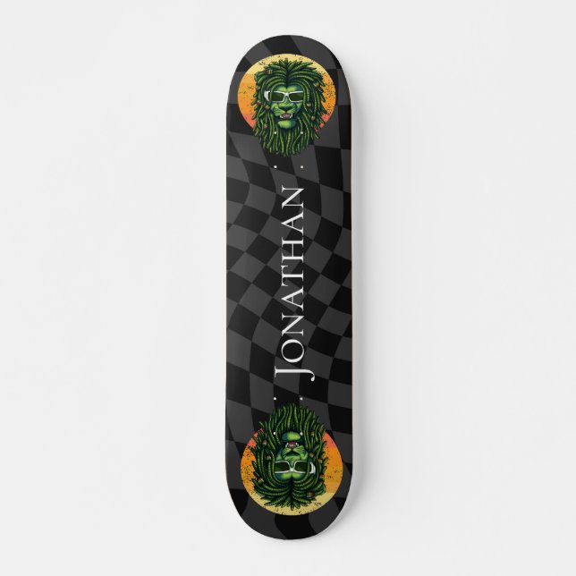 Skateboard Patinage de tableau de bord Hippy Lion King (Devant)