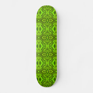 Skateboard Patinage de texture de serpent vert