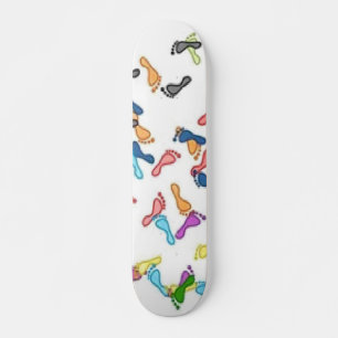 Skateboard Patinage d'empreinte