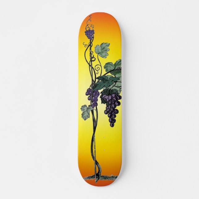 Skateboard Patinage des vignes de raisin (Devant)