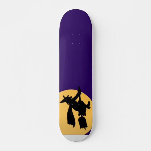 Skateboard Patinage d'Halloween (Devant)