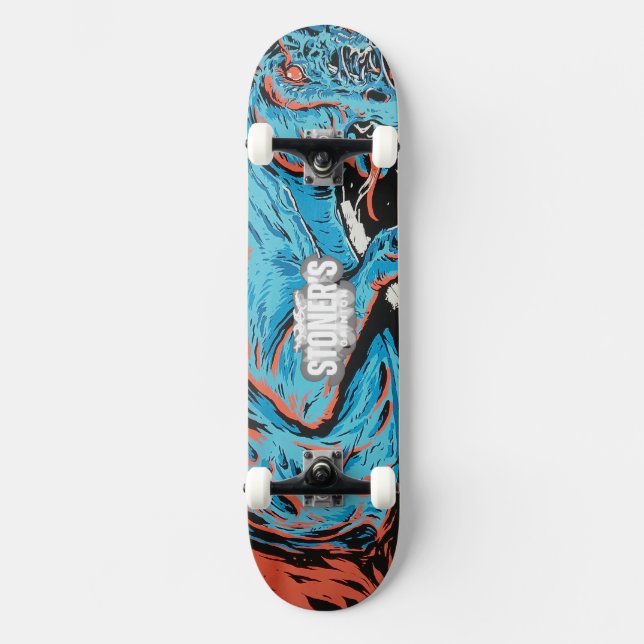 Skateboard Patinage d'opinion de Stoner (Recto)
