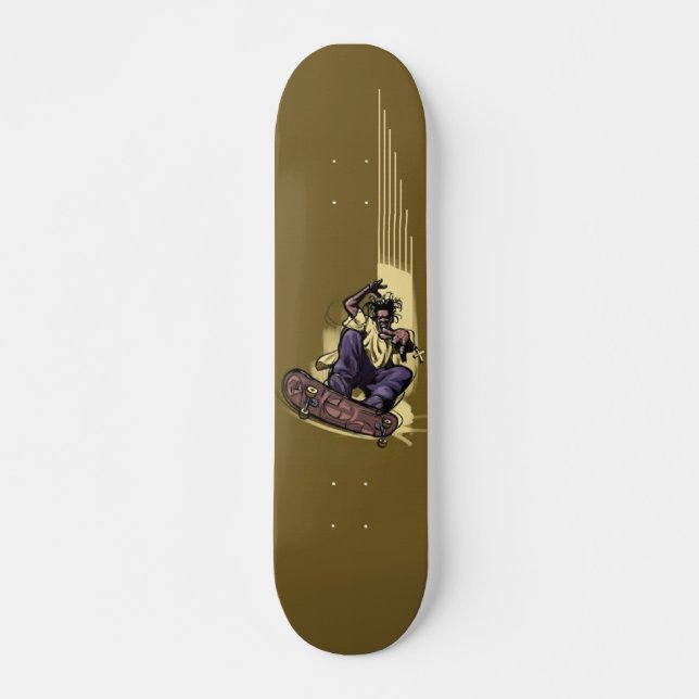 Skateboard Patinage Dread-Man (Devant)