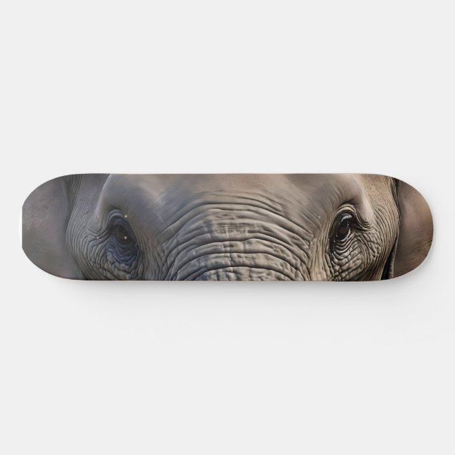 Skateboard Patinage Elephant Eyes (Horz)