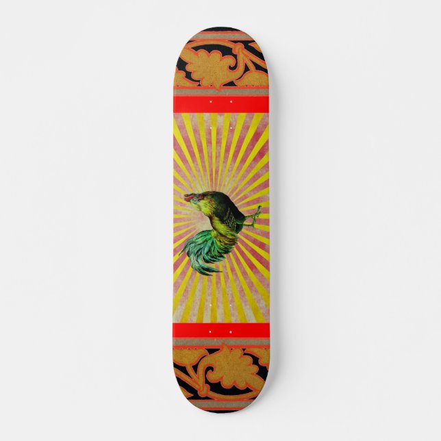 Skateboard Patinage en altitude et en brillance (Devant)
