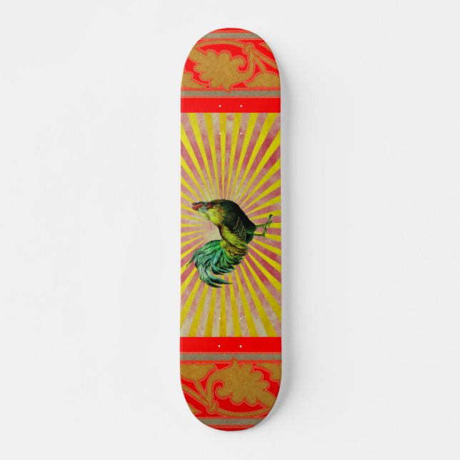 Skateboard Patinage en altitude et en brillance (Devant)