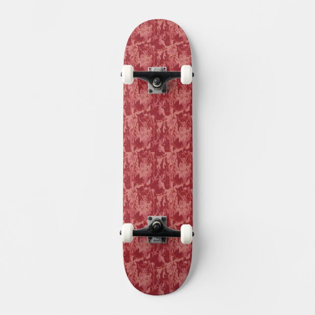 Skateboard Patinage en camouflage (Recto)