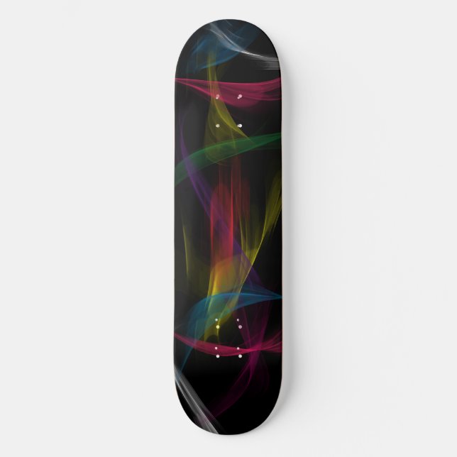 Skateboard Patinage en couleur (Recto)
