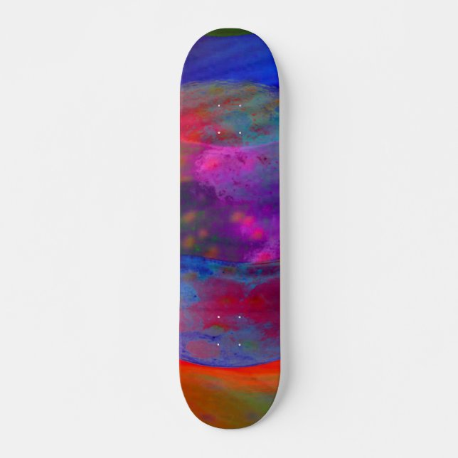Skateboard Patinage en couleur (Devant)