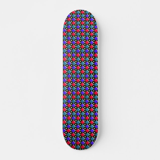 Skateboard Patinage en diamants brillants (Devant)