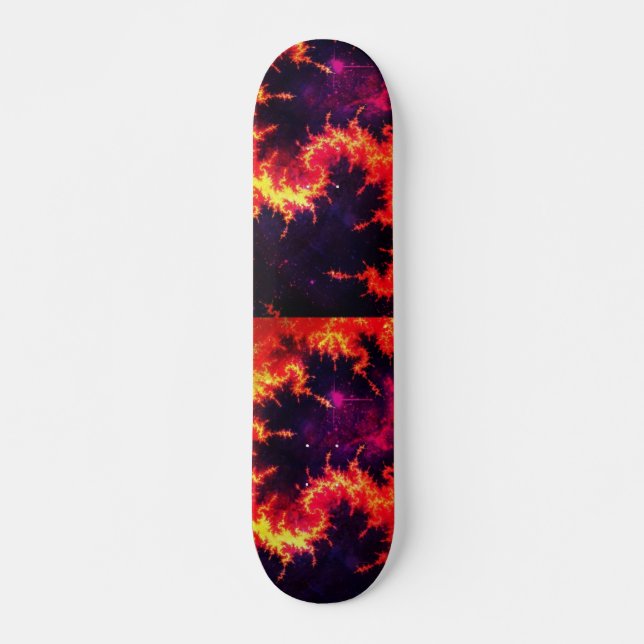 Skateboard Patinage en feu (Devant)