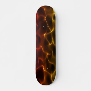 Skateboard Patinage en flammes