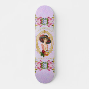 Skateboard Patinage en français vintage