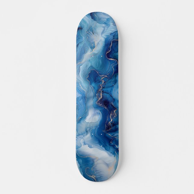 Skateboard Patinage en marbre (Devant)