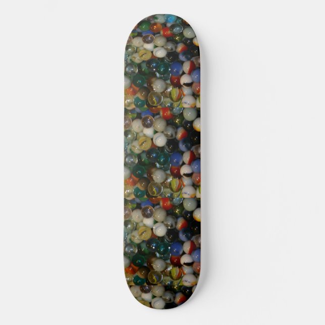 Skateboard Patinage en marbre (Recto)
