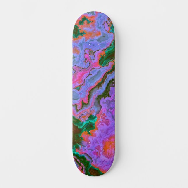 Skateboard Patinage en marbre aigre (Recto)