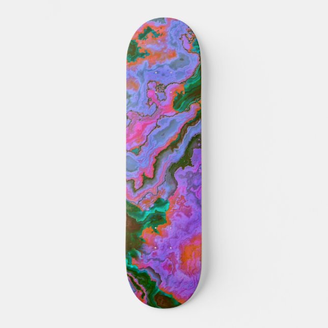 Skateboard Patinage en marbre aigre (Recto)