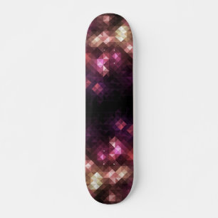 Skateboard Patinage en mosaïque Abstraite