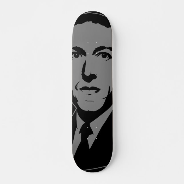 Skateboard Patinage en patinage de HP Lovecraft cthulhu Portr (Devant)