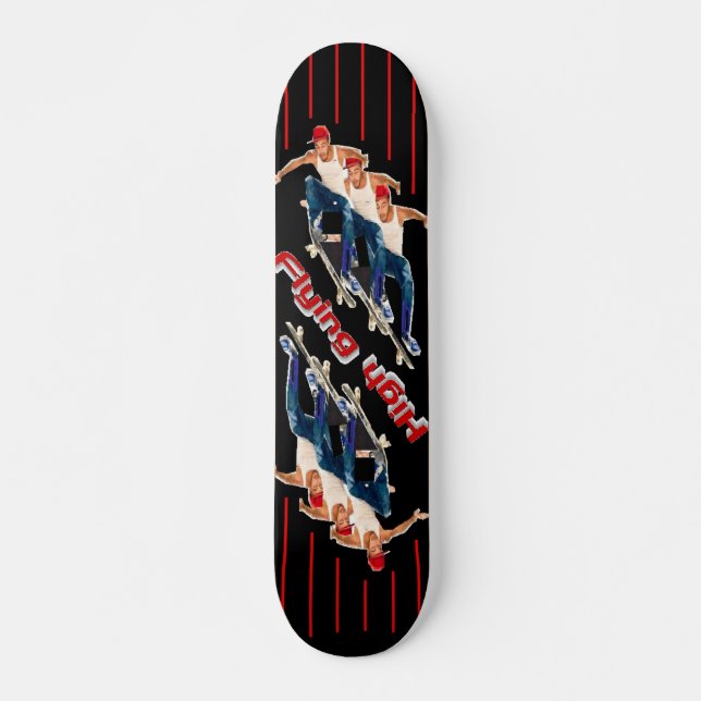 Skateboard Patinage en vol haute (Devant)