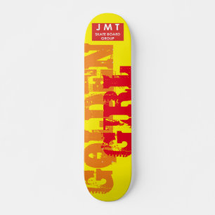 Skateboard Patinage FILLE GOLDEN, pont de 7 ¾ po