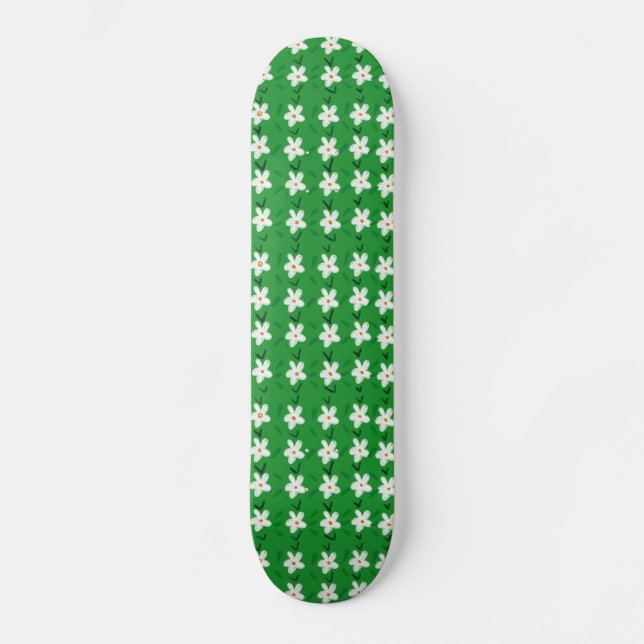 Skateboard Patinage FLORAL FILLES (Recto)