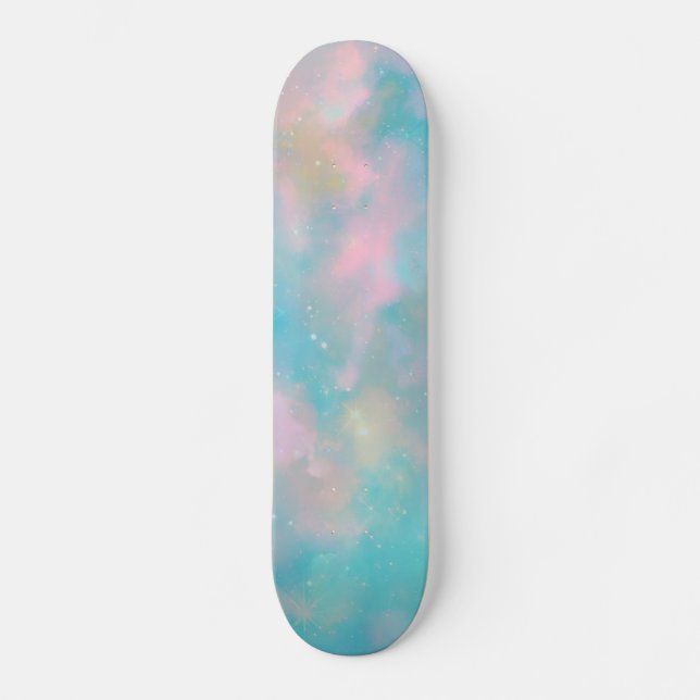 Skateboard Patinage Galactique Nebula (Recto)