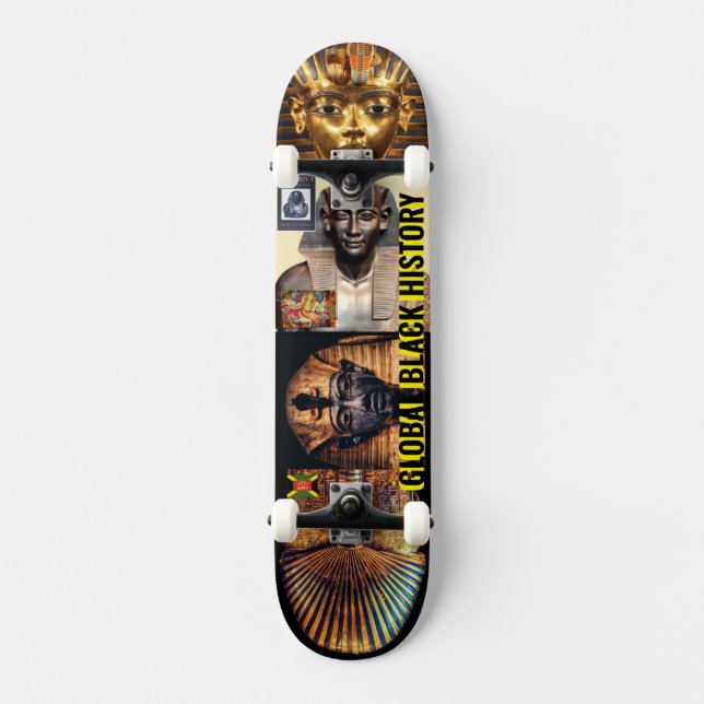 Skateboard Patinage GLOBAL BLACK HISTORY (Recto)