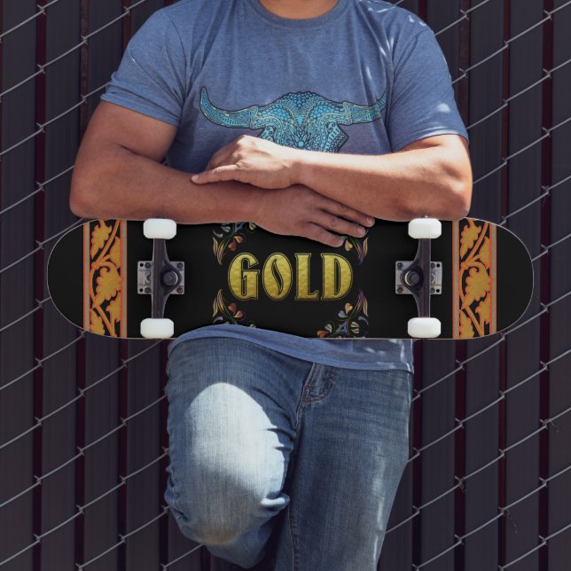 Skateboard Patinage Gold (Extérieur 3)