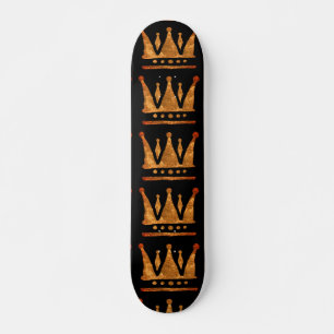 Skateboard Patinage Golden Crown