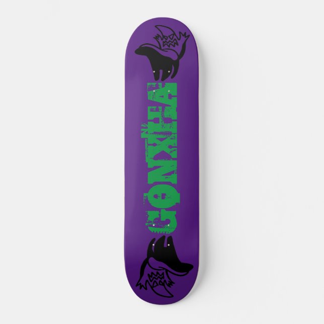 Skateboard Patinage GONXHA "Hoverboard" (Recto)