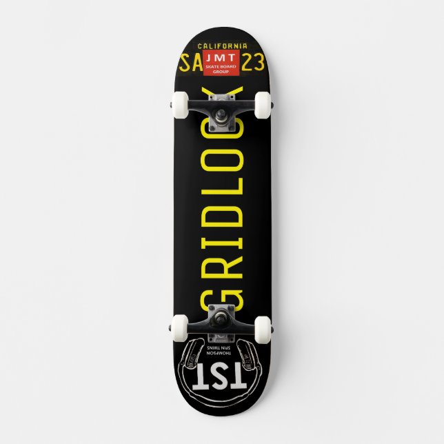 Skateboard Patinage GRIDLOCK (Recto)