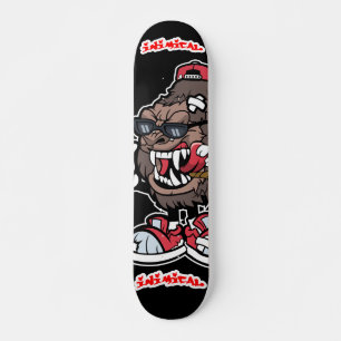 Skateboard Patinage inimical Gorilla Deck