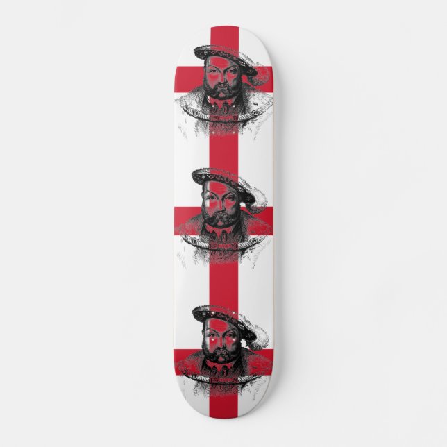 Skateboard Patinage King Henry VIII (Recto)