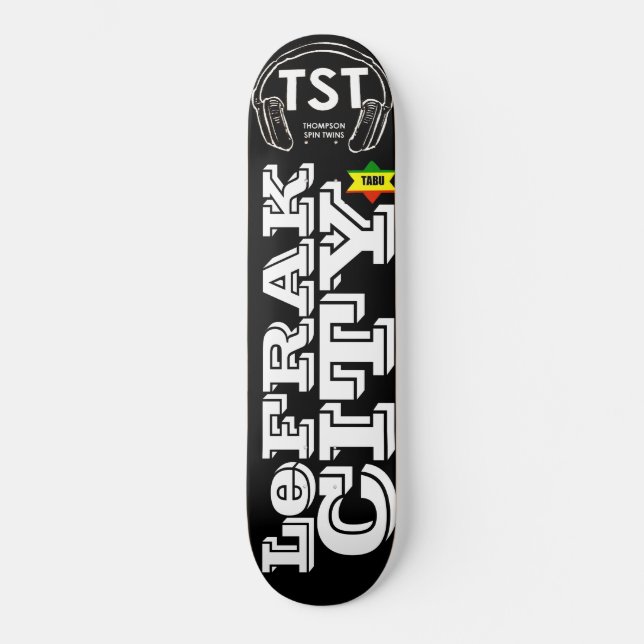 Skateboard Patinage LEFRAK CITY (Recto)