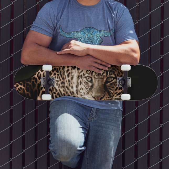 Skateboard Patinage Leopard (Extérieur 3)