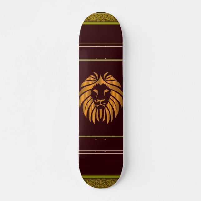 Skateboard Patinage Lion (Devant)