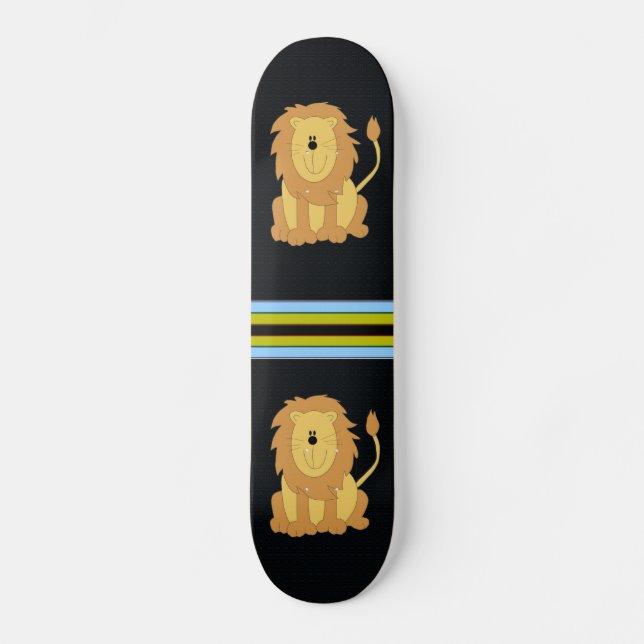 Skateboard Patinage Lion (Recto)